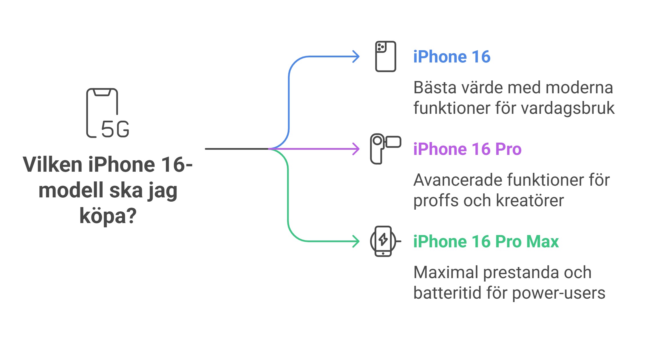 iPhone 16 series comparision
